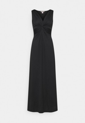 Saty Anna Field Maxi Saty Damske Čierne | 369-UFWSHX