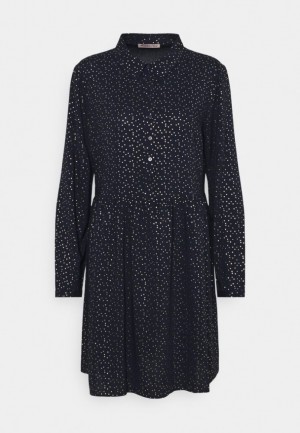 Saty Anna Field Shirt Saty Damske Modre | 075-PKLFAZ