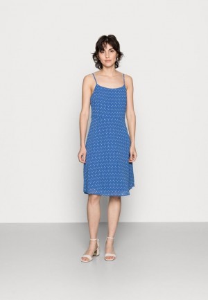 Saty Anna Field Strappa Fit And Flare Day Saty Damske Modre | 290-RANZIM