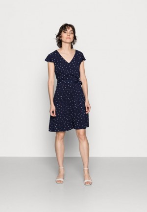 Saty Anna Field Woven Volant Saty Day Saty Damske Modre | 237-CSTGZL