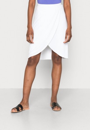 Sukna Anna Field A Line Skirt Damske Biele | 943-SPROFL