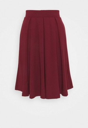 Sukna Anna Field A Line Skirt Damske Tmavo Červené | 639-KQLXAH