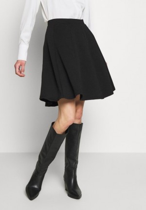 Sukna Anna Field Basic Mini A Line Skirt Mini Skirt Damske Čierne | 745-UAOFCV