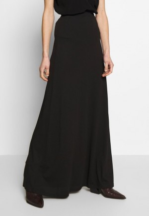 Sukna Anna Field Maxi Skirt Damske Čierne | 871-TZWLEC