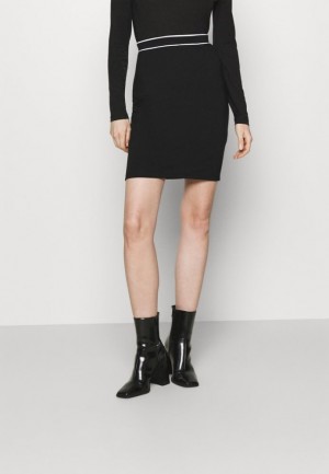 Sukna Anna Field Mini Punto Smart Comfy Skirt Pencil Skirt Damske Čierne | 702-MPSYBX