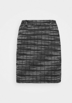 Sukna Anna Field Mini Skirt With Belt Loop Pencil Skirt Damske Čierne | 637-THVSDL