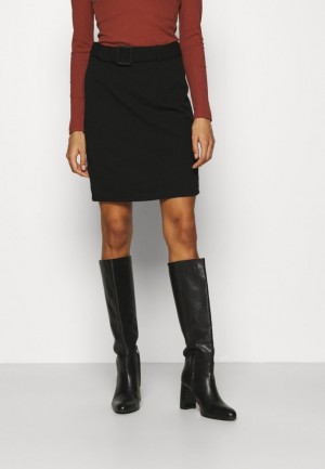 Sukna Anna Field Pencil Skirt Damske Čierne | 367-DPOEQV