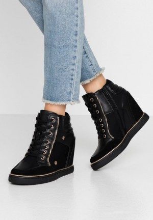 Tenisky Anna Field Bootie High Top Trainers Damske Čierne | 274-NFYOPG