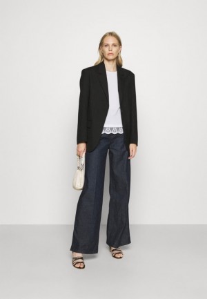 Tricko Anna Field 2 Pack Long Sleeved Top Damske Čierne | 489-LJWGOB