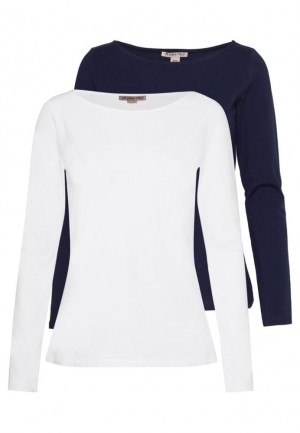 Tricko Anna Field 2 Pack Long Sleeved Top Damske Tmavo Siva | 740-AZMVSW