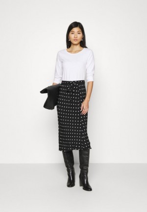 Tricko Anna Field 3 Pack Long Sleeved Top Damske Čierne | 452-KQLSEO