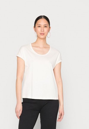 Tricko Anna Field Basic T Shirt Damske Hnede | 021-PWIUQK