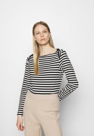 Tricko Anna Field Long Sleeved Top Damske Čierne | 429-MELYOB