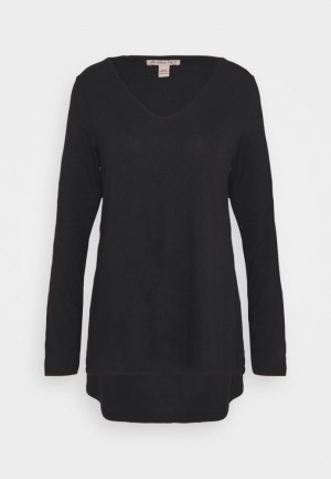 Tricko Anna Field Long Sleeved Top Damske Čierne | 419-WIDPTC