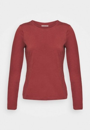 Tricko Anna Field Long Sleeved Top Damske Červené | 916-JMAEZN