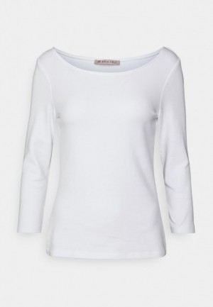 Tricko Anna Field Long Sleeved Top Damske Biele | 128-SUHWRC