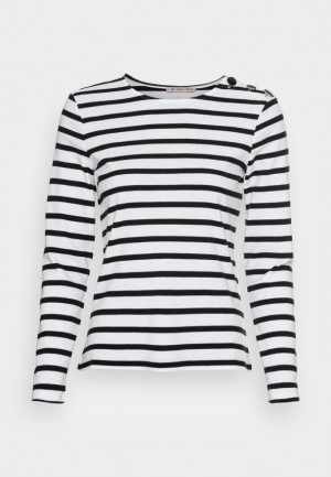 Tricko Anna Field Long Sleeved Top Damske Biele | 830-YAEBLT