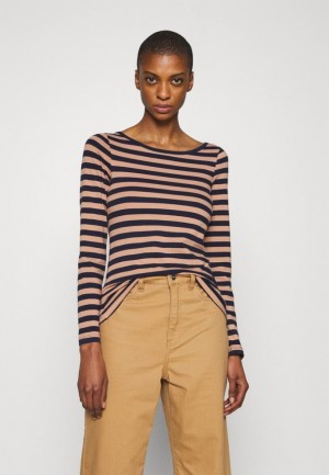 Tricko Anna Field Long Sleeved Top Damske Hnede | 784-IJNAHE