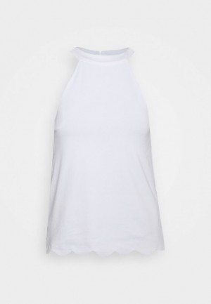 Tricko Anna Field Top Damske Biele | 304-XVYBRQ