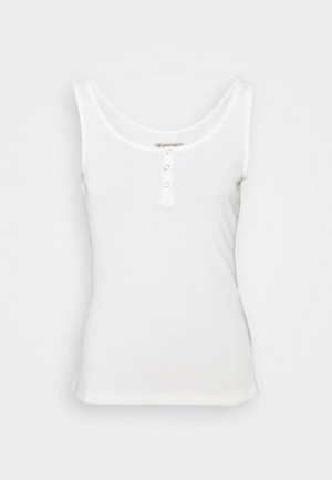 Tricko Anna Field Top Damske Biele | 825-QUXDJB