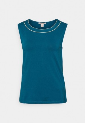 Tricko Anna Field Top Damske Modre | 352-DSLAXI