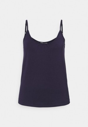 Tricko Anna Field Top Damske Tmavo Modre | 845-UXNYSI