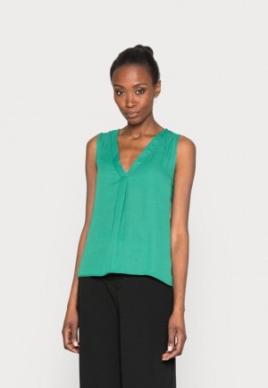 Tricko Anna Field Top Damske Zelene | 207-FEXVBJ